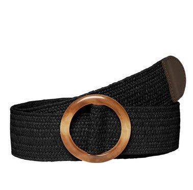 Belt: Braided Adjustable Luna - Black - Vero Moda