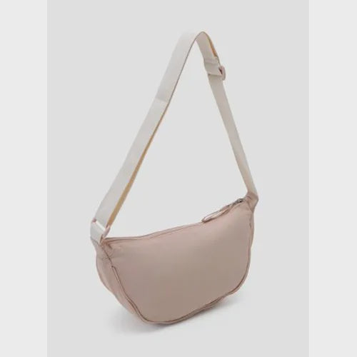 Sling Bum Bag: Nylon Half Moon - Pink - Vero Moda