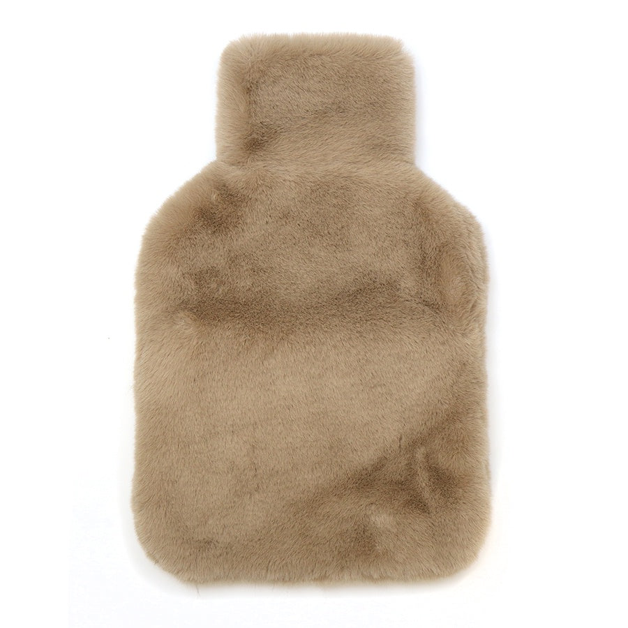 Hot Water Bottle: Faux Fur   - Taupe - POM