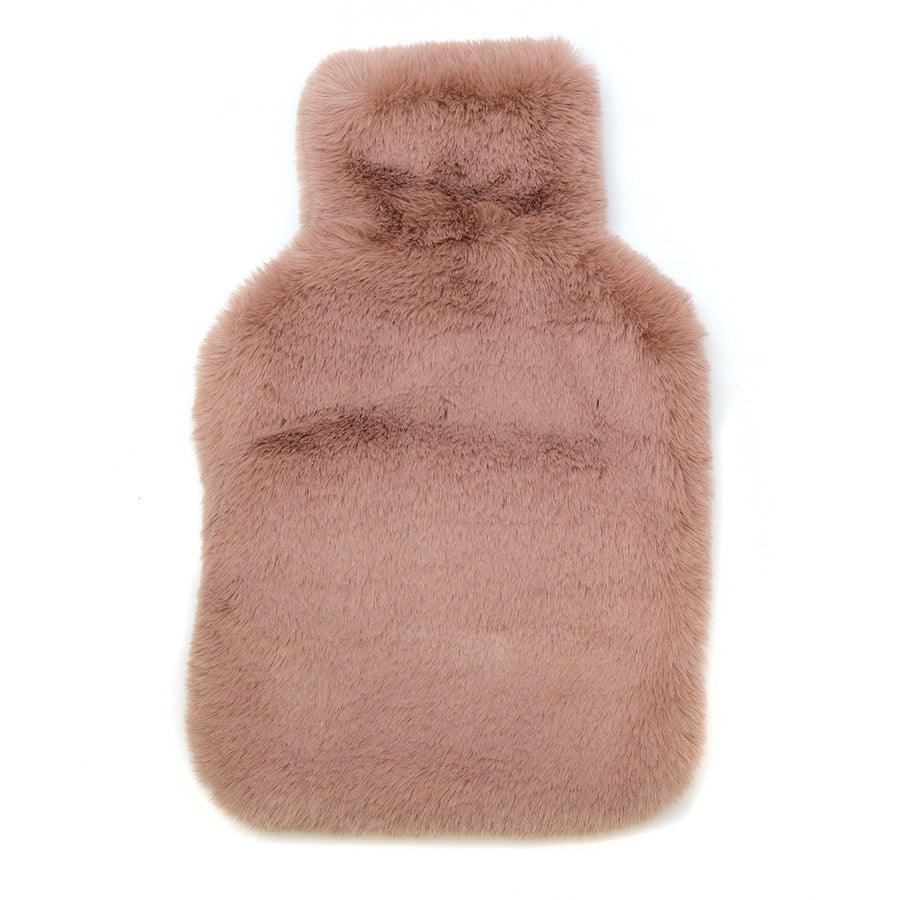 Hot Water Bottle: Faux Fur   - Pink - POM