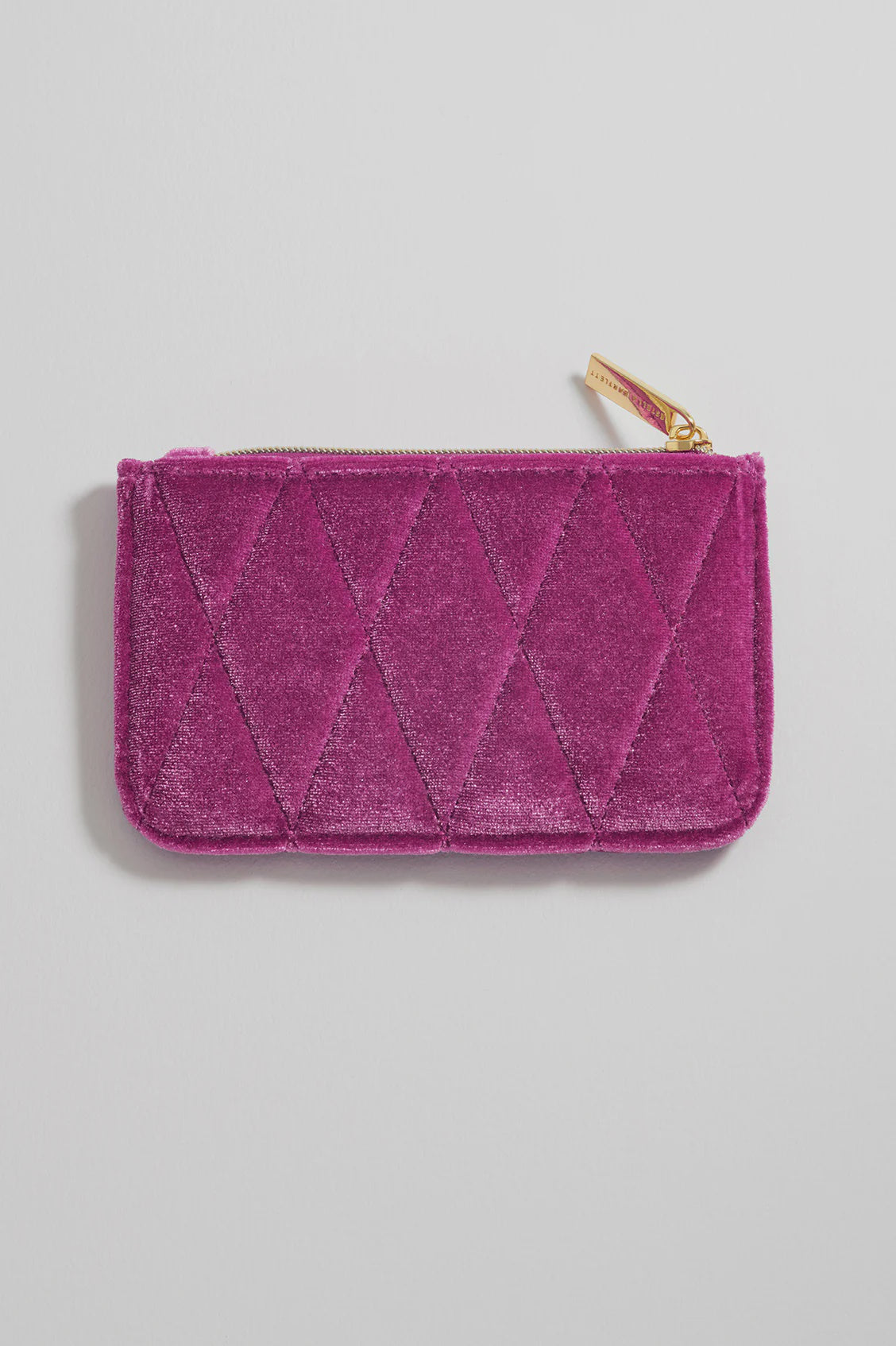 Card Purse: Quilted 4 Compartments - Pink- Estella Bartlet