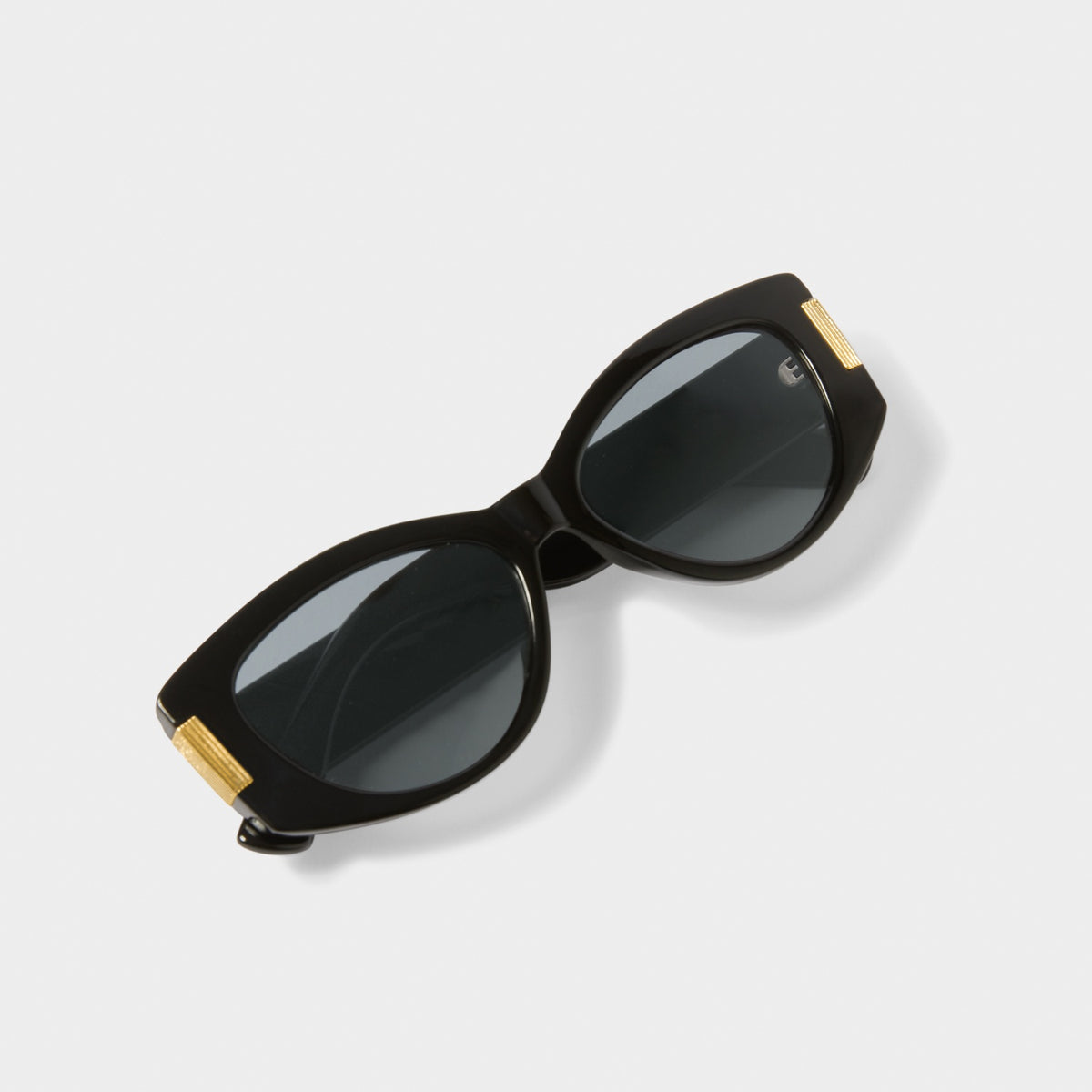 Sunglasses: Oval RIMINI - Black - Katie Loxton