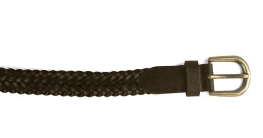 Belt: Leather Sara - Dark Brown