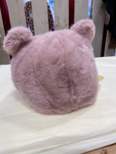 Hat: Faux Fur Ears - LIGHT PINK