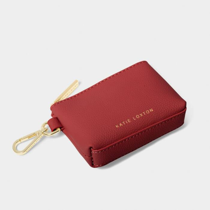 Coin Purse: Soft Vegan Leather EVIE - RED - Katie Loxton