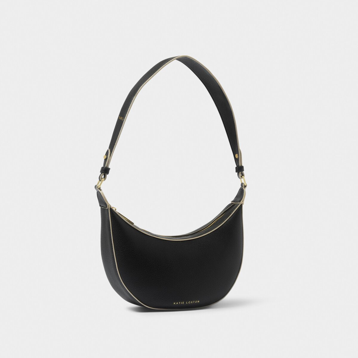 Scoop Bag: Soft Vegan Leather MARNI - BLACK - Katie Loxton