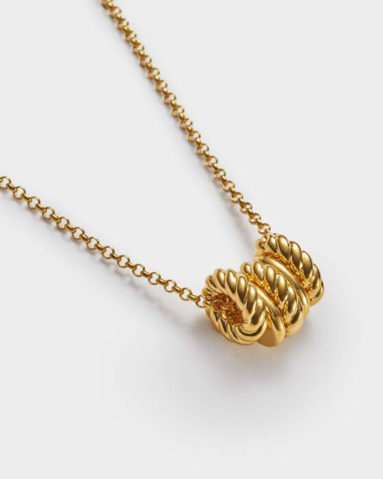 Necklace: Waterproof Short Chain Pendant LAIA - Gold Coated - Katie Loxton
