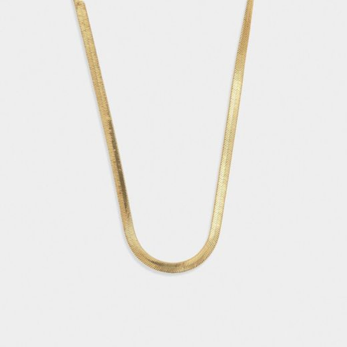 Necklace: Waterproof Short Snake Chain CIANA - Gold Coated - Katie Loxton