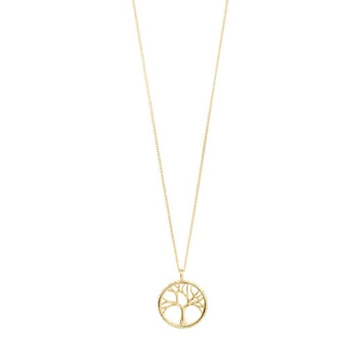 Neklace: Short Tree of Life Crystals ALIA - Gold Plated - PILGRIM