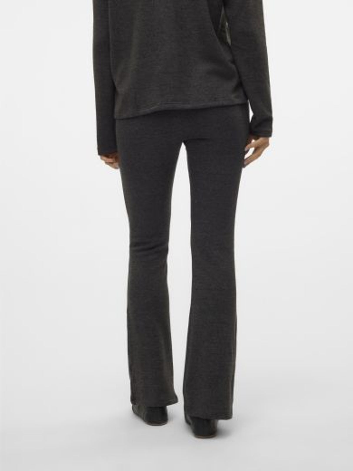 Trousers: Stretch Flared BELLA - BLACK - Vero Moda