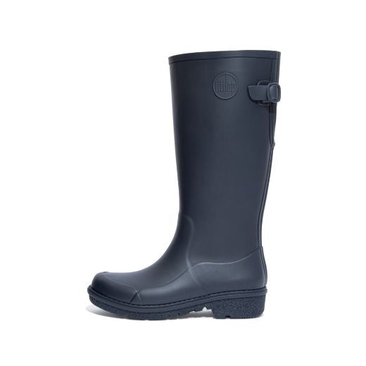 Wellington Boots: Wonderwelly Tall - Navy Blue - Fitflop