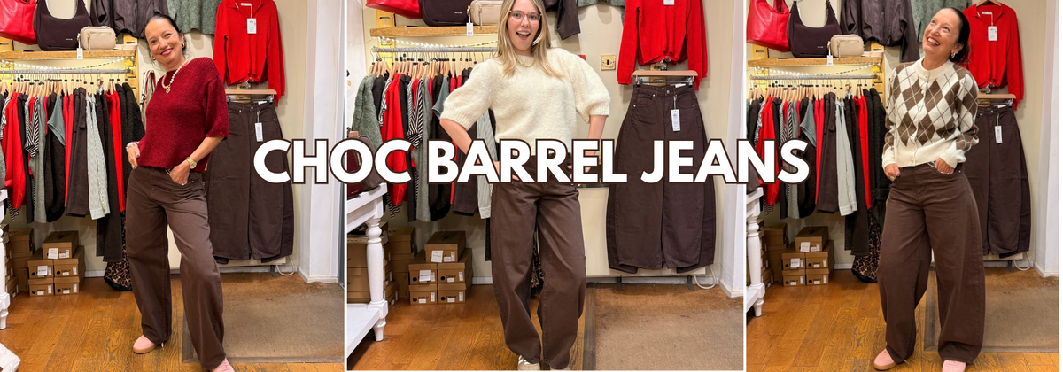 CHOC BARREL JEANS