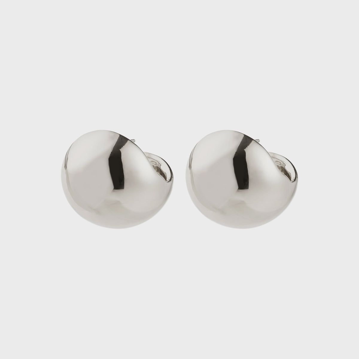 Earrings: Stud Small Ball JACE  - Silver Plated - Pilgrim