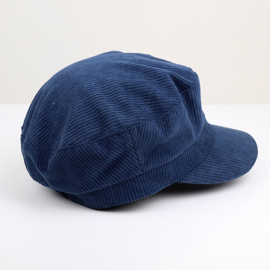 Hat: Corduroy Baker Boy   - Assorted Colours - POM Peace Of Mind
