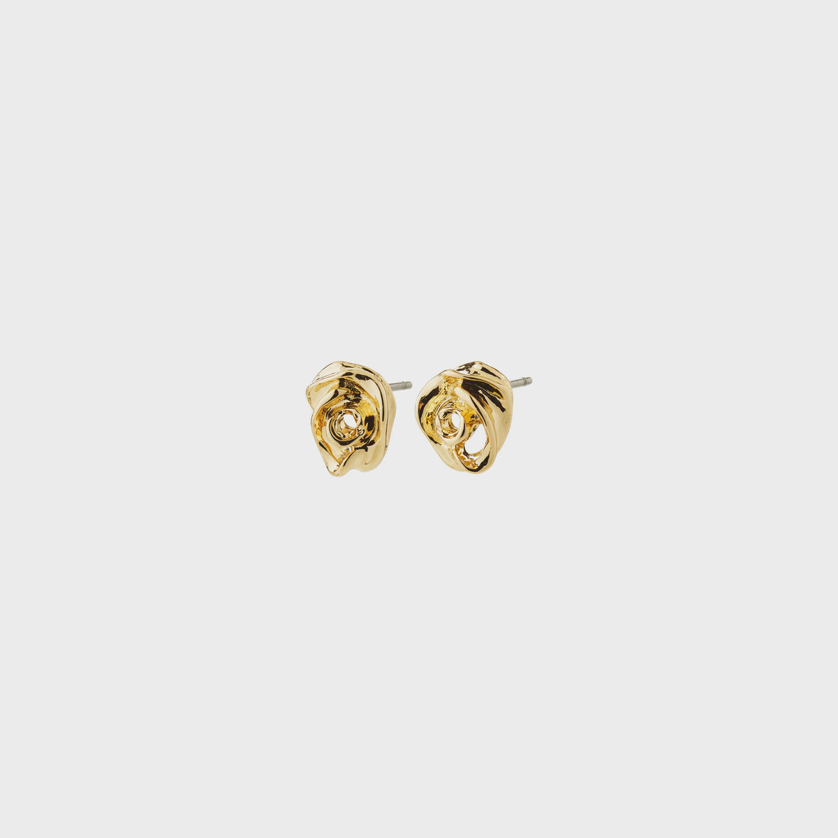 Earrings: Stud Gold Plated Rose  RIYAN - Gold Plated - Pilgrim
