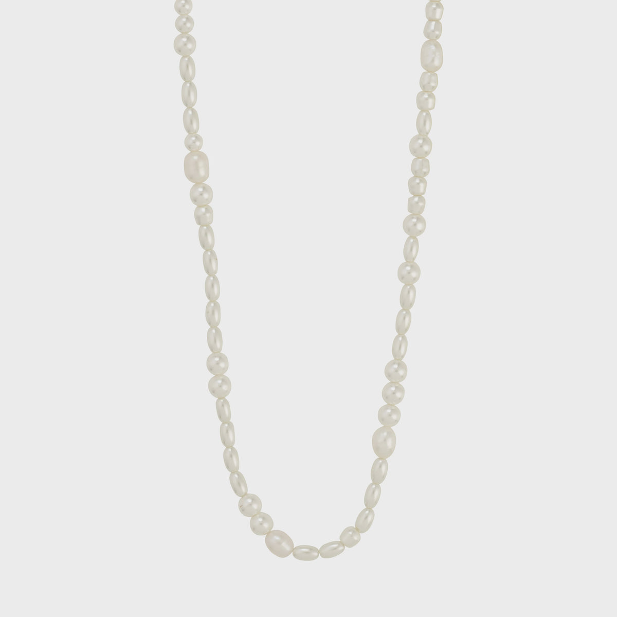 Necklace: Gold Plated Freshwater Pearls Glass Beads ELLIANNA  - Gold - Pilgrim