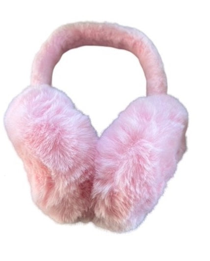 Ear Muffs: Faux Fur - Assorted Colours