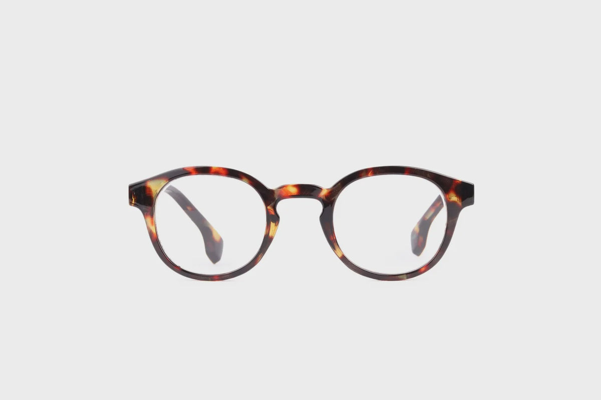 Reading Glasses: Recycled Frame FLEET Tortoiseshell - Various Lenses - The Recycled Readers Company