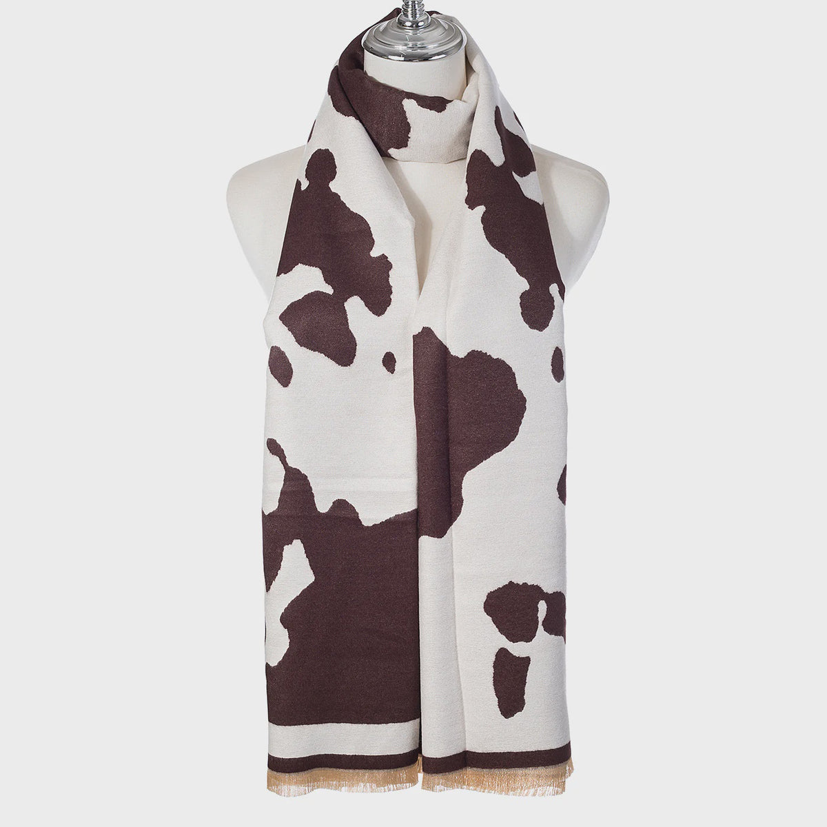 Scarf : Cow Print Soft - Park Lane