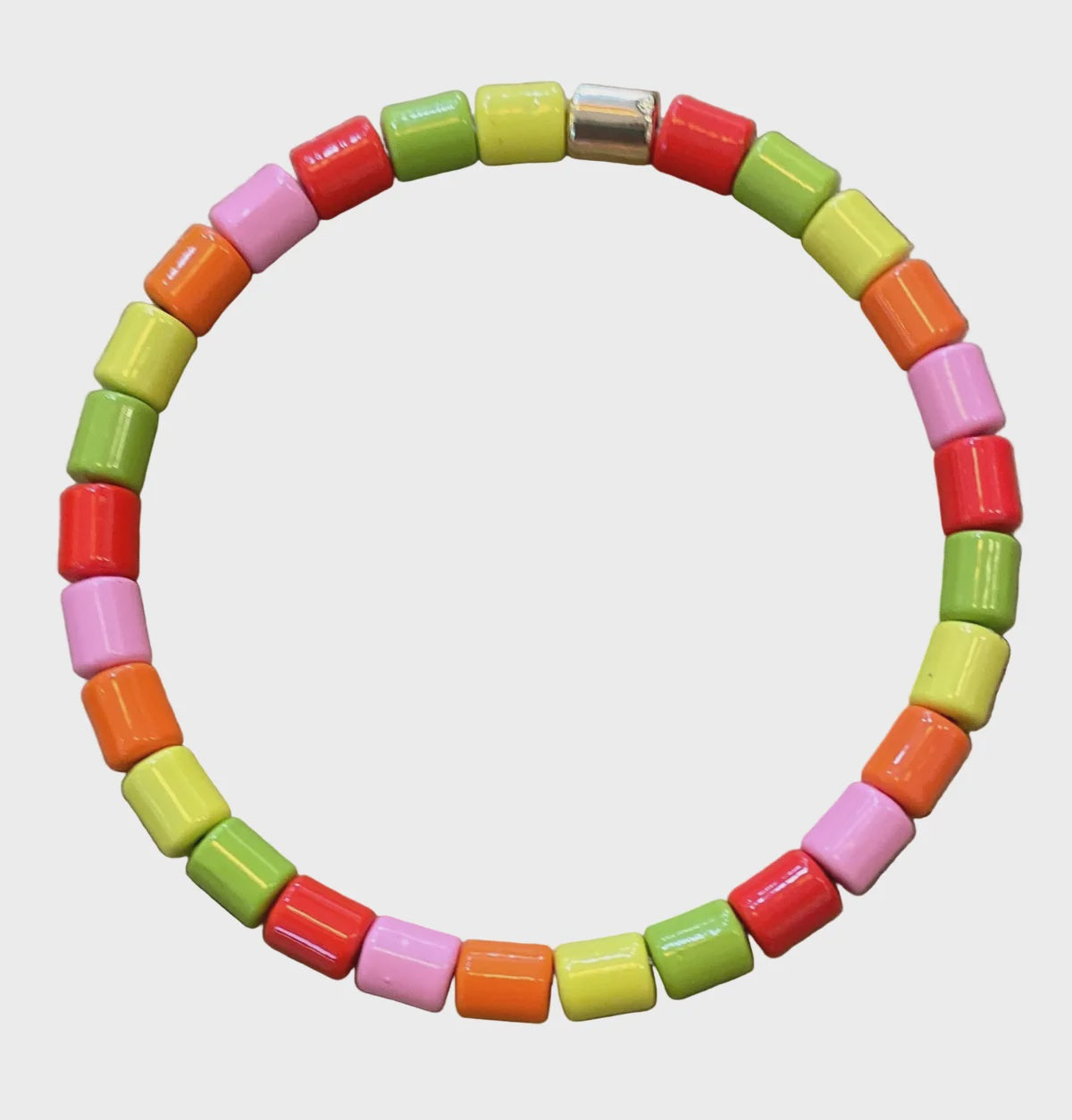 Bracelet: Stretch - Multicolour Brights - POM