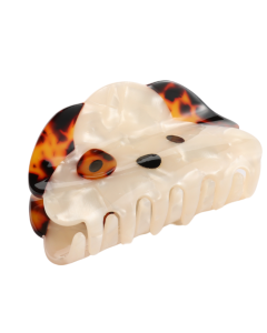 Hair Clip: Dog Face Claw Design - Black