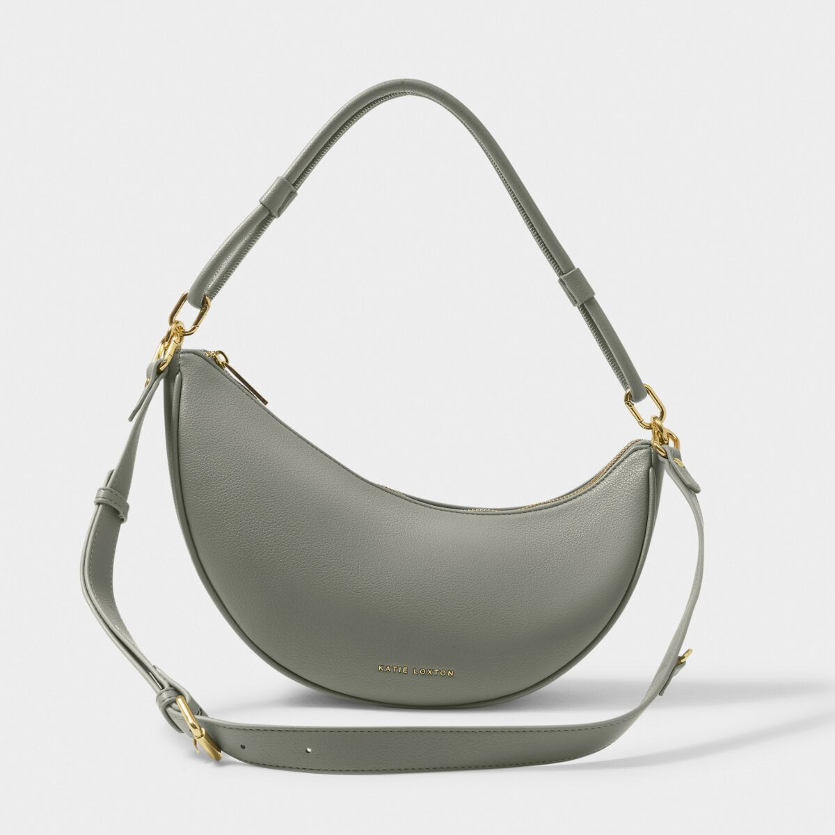Sling Bag: Soft Vegan Leather ASHA - PALE GREEN - Katie Loxton