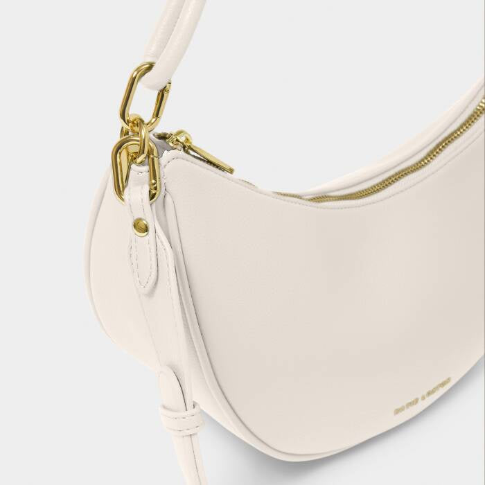 Sling Bag: Soft Vegan Leather ASHA - Off White - Katie Loxton