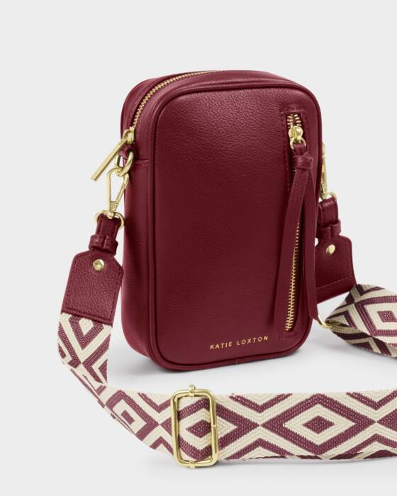 Small Crossbody Bag: Soft Vegan Leather Portrait HALLIE - Katie Loxton