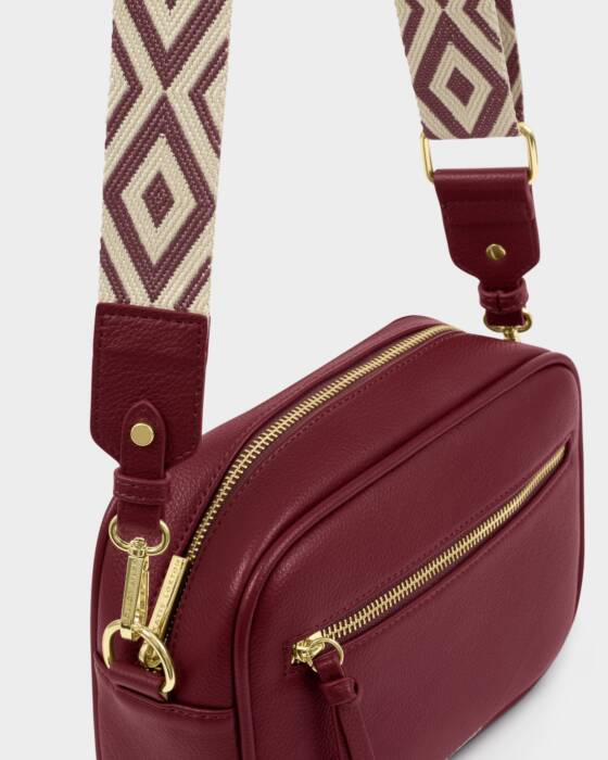 Cross Body Bag:  Soft Vegan Leather HALLIE  - Katie Loxton