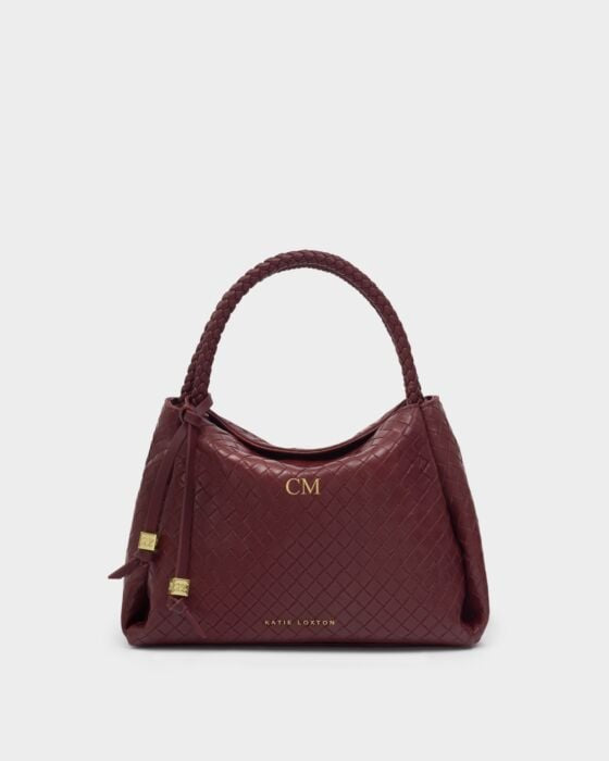 Satchel Bag: Soft Vegan Leather NOVA - Cherry -  Katie Loxton