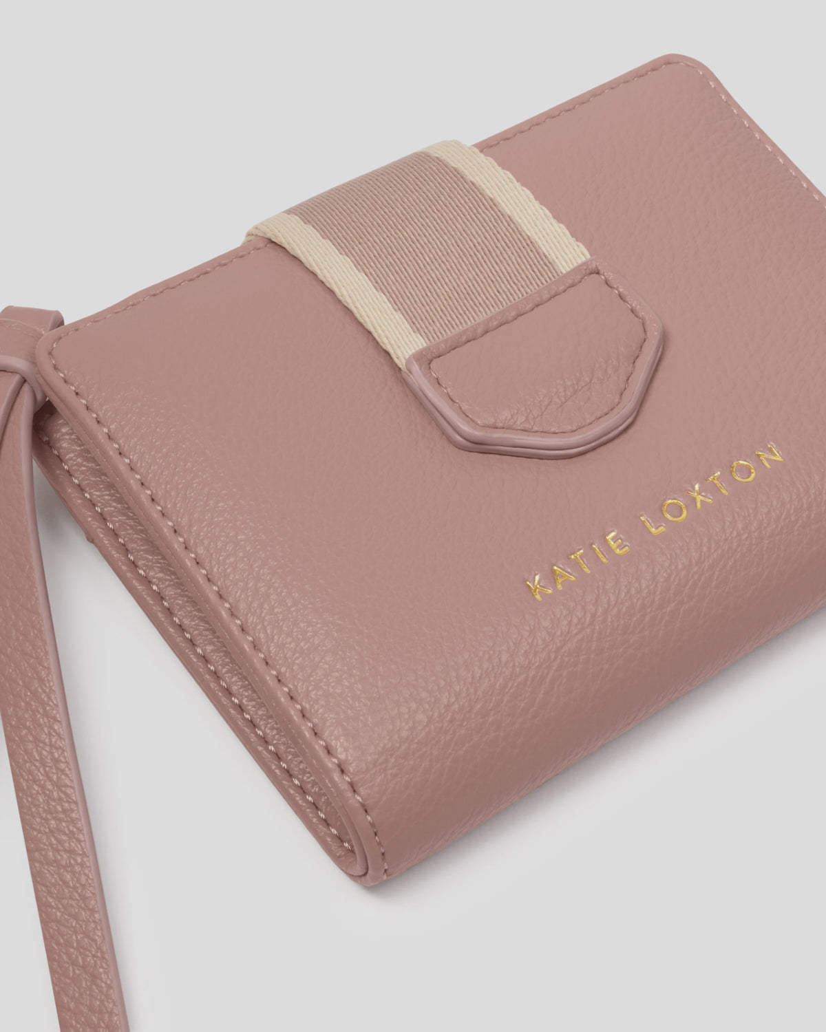Purse: Soft Vegan Leather HALLIE - Pink Heather - Katie Loxton