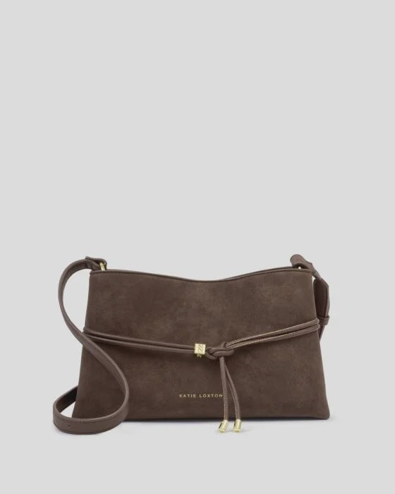 Crossbody Bag: Soft Suedette Vegan Leather LORI - Katie Loxton