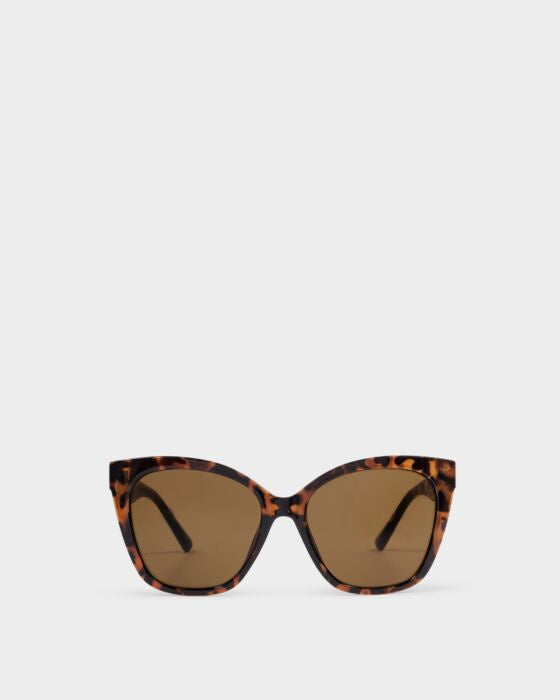 Sunglasses:  Oversized Cat-Eye MYKONOS - Brown - Katie Loxton