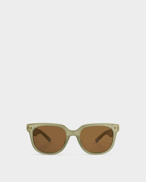 Sunglasses:  Square MANHATTEN - Green - Katie Loxton
