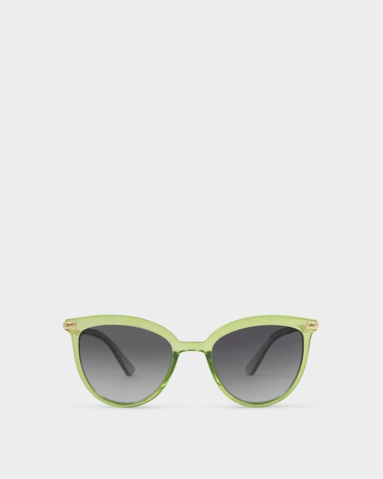 Sunglasses:  Round RAVELLO - Green - Katie Loxton