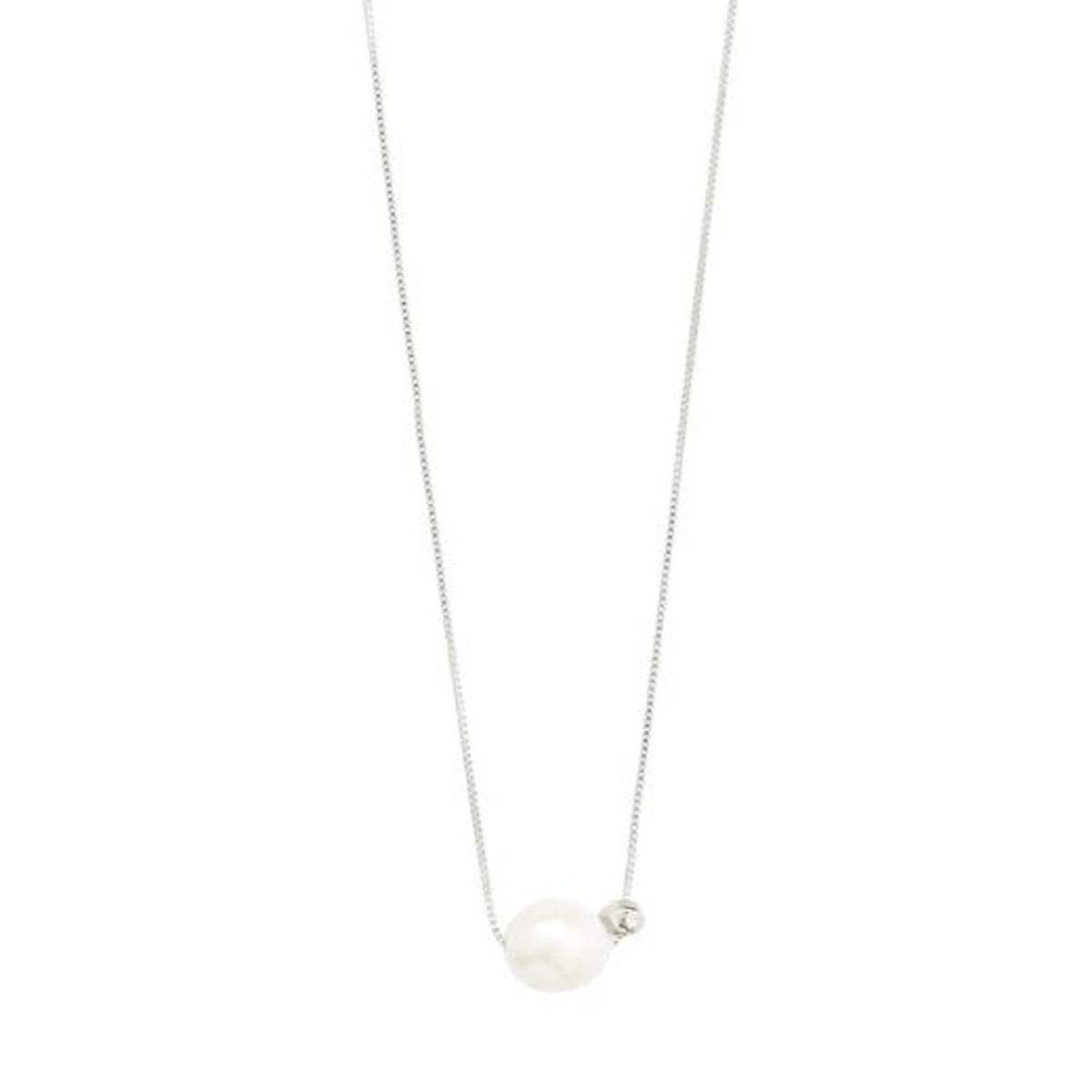 Neklace: Short Pearl TRUST - Silver Plated - PILGRIM