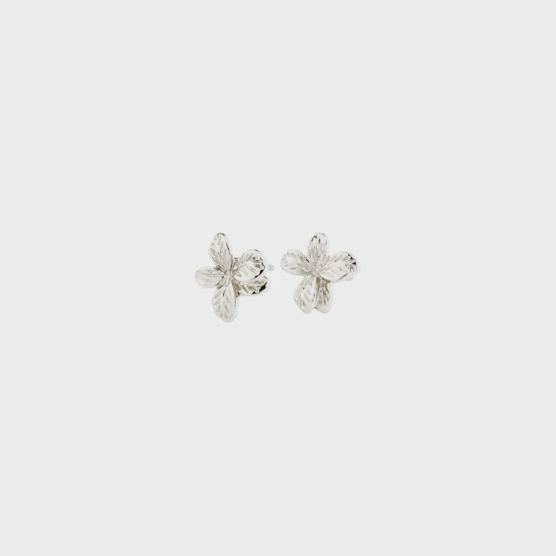 Earrings: Studs Flower CHARMAINE - Silver Plated - Pilgrim