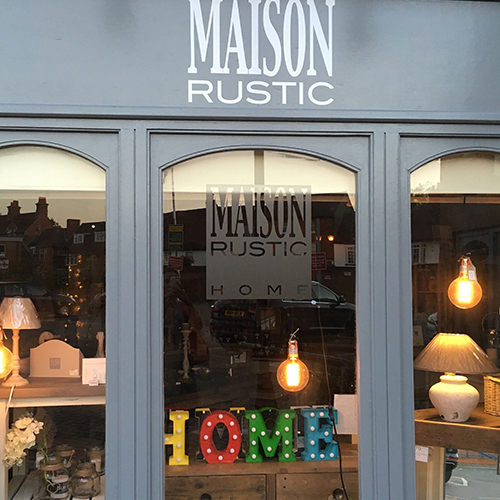Maison Rustic shop front