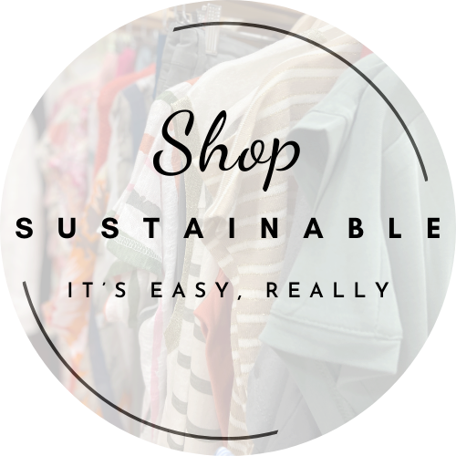Shop sustainable logo